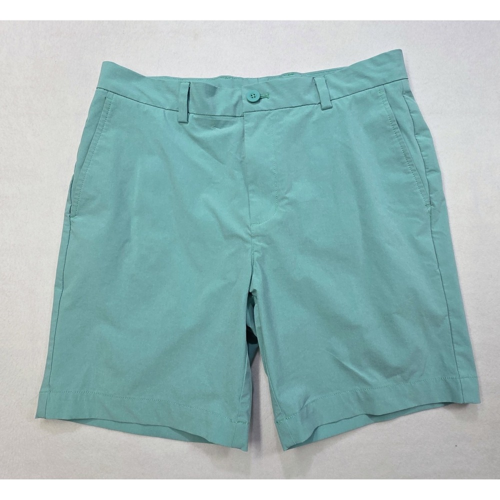 Vineyard Vines Performance Breaker Short Men 32 Key West Green LIMITED USE Chino